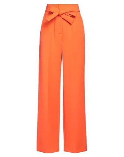 Essentiel Antwerp Woman Pants Orange Size 6 Recycled Polyester, Elastane