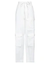 Essentiel Antwerp Woman Pants White Size 36 Cotton In White