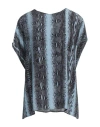 Essentiel Antwerp Woman Top Pastel Blue Size 6 Viscose In Blue