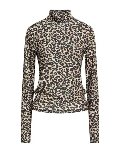 Essentiel Antwerp Woman Top Sand Size 3 Polyester, Elastane