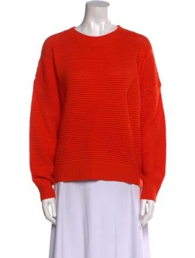 Pre-owned Essentiel Antwerp Wool Crew Neck Sweater W/ Tags In Orange