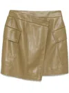 ESSENTIEL ANTWERP WRAP MINI SKIRT