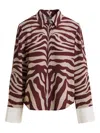 Essentiel Antwerp Zebra-print Shirt In Multi