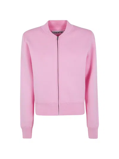 Essentiel Antwerp Zip-fastening Cardigan In Pink