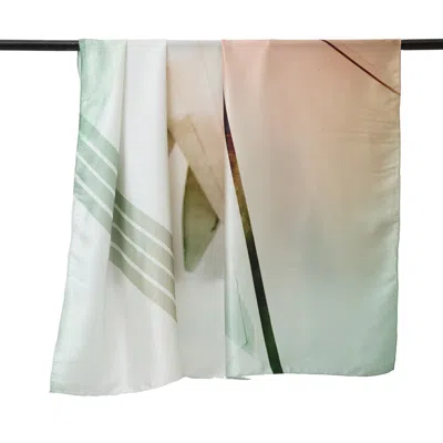 Essenty-paris Women's Grey Odyssey Wanderlust Scarf In Gray