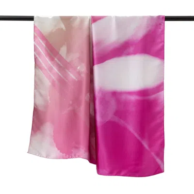 Essenty-paris Women's Pink Chrysalis Metamorphosis Scarf