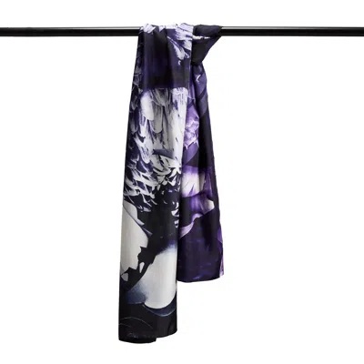 Essenty-paris Women's Purple Elyscent Sillage Scarf