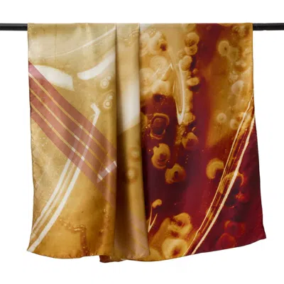 Essenty-paris Women's Red Evoke Quintessence Scarf