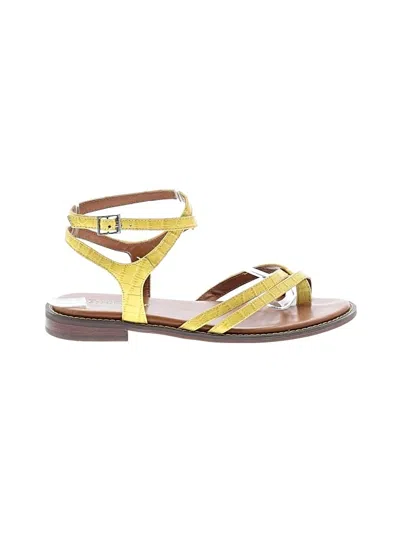 Pre-owned Essex Lane Sandals In Yellow