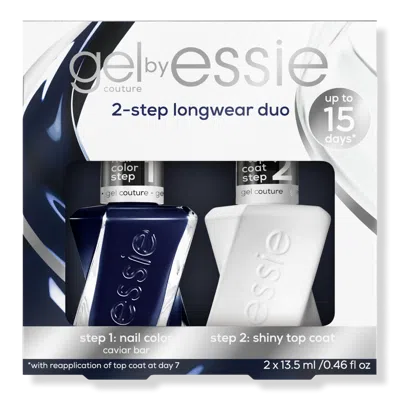 Essie Gel Couture Gel-like Nail Polish Kit - Caviar Bar