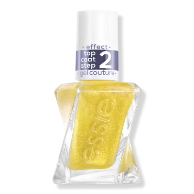 Essie Gel Couture Metallic Glaze Longwear Top Coat - Crushed Gold