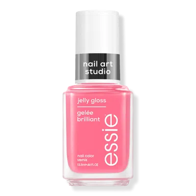 Essie Riviara Rush Nail Art Studio Jelly Gloss Nail Polish In Pink