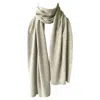 Essien & Emre Cashmere Scarf Grey Marl Men In Grey
