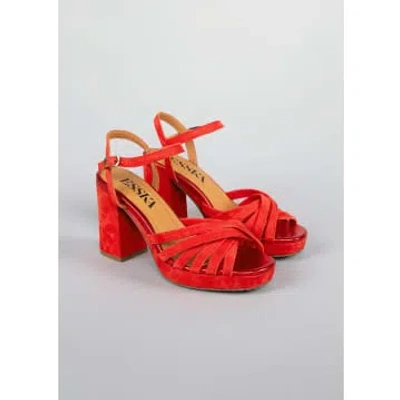 Esska Veronica Heels In Red