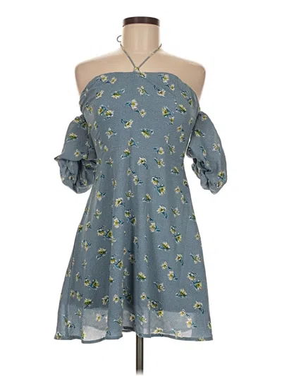 Pre-owned Essue Casual Dress In Blue