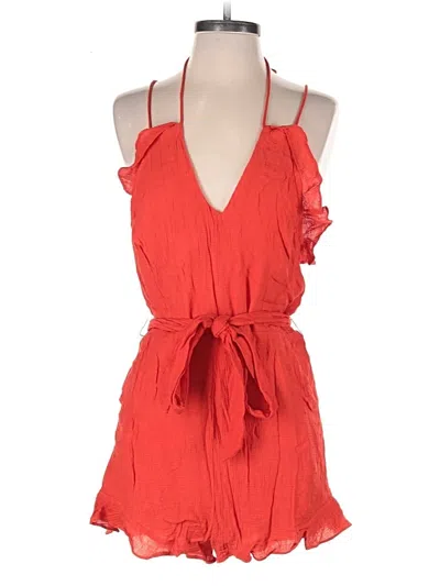 Pre-owned Essue Romper In Red