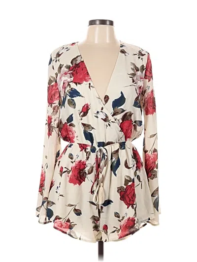 Pre-owned Essue Romper In White