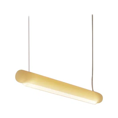 Pre-owned Established & Sons Aura Light Ceiling Pendant Apricot Lamp By  In Orange
