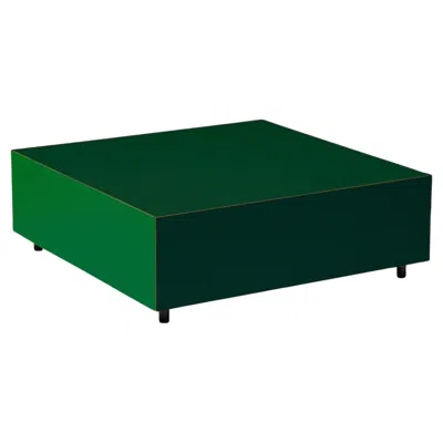 Pre-owned Established & Sons Bloc L850 With Drawer Green  Pauline Deltour