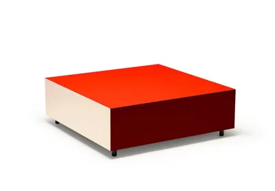 Pre-owned Established & Sons Bloc L850 With Drawer Red  Pauline Deltour