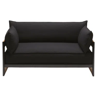 Pre-owned Established & Sons Cassette L1650 Sofa Black Oiled Oak Cat1 By
