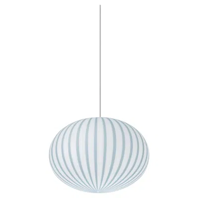 Pre-owned Established & Sons Filigrana Medium Suspension Lamp In Blue By Sebastian Wrong
