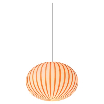 Pre-owned Established & Sons Filigrana Medium Suspension Lamp In Red By Sebastian Wrong
