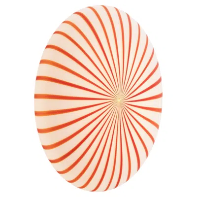 Pre-owned Established & Sons Filigrana Medium Wall & Ceiling Light By Sebastian Wrong In Orange