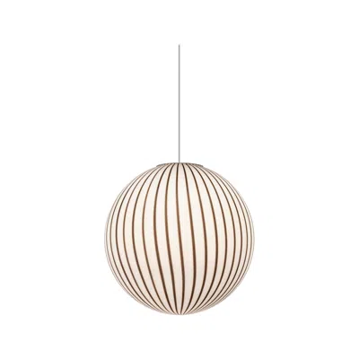 Pre-owned Established & Sons Filigrana Round Suspension Lamp In Black By Sebastian Wrong