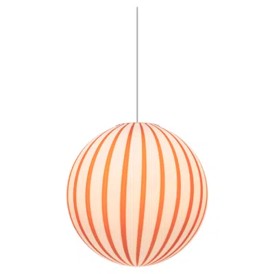 Pre-owned Established & Sons Filigrana Round Suspension Lamp In Red By Sebastian Wrong