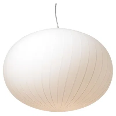 Pre-owned Established & Sons Filigrana S4 Ellipse Ø450 White Canes Pendant Light By