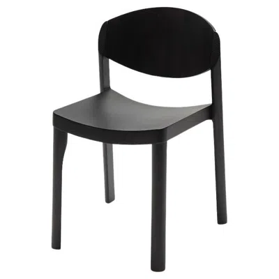 Pre-owned Established & Sons Mauro Chair Sh450 Single Ash Wood Stained Wenge  Mauro Pasquin In Brown