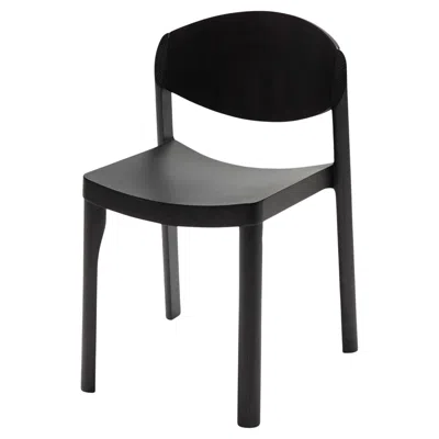 Pre-owned Established & Sons Mauro Pasquinelli Mauro Wood Dining Chair In Ash & Wenge For  In Brown
