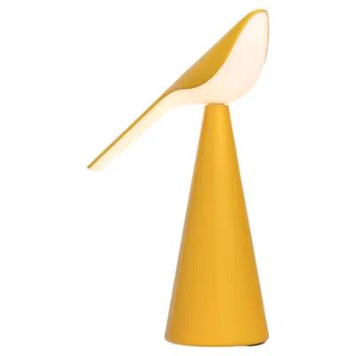 Pre-owned Established & Sons Nao Tamura 'tiki' Portable Table Lamp In Matte Sunshine For  In Transparent