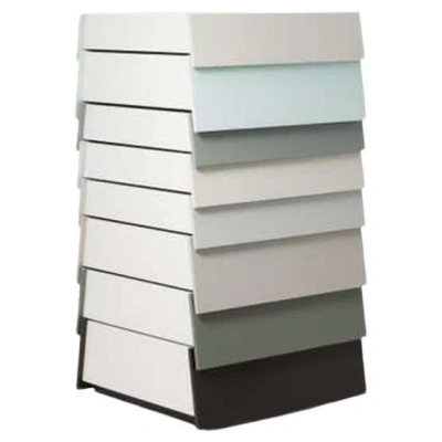 Pre-owned Established & Sons Stack H1080 8 Drawer Neutral Palette Storage By  In Brown