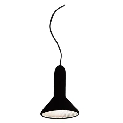 Pre-owned Established & Sons T1 Cone Torch Pendant Light By Sylvain Willenz In Black