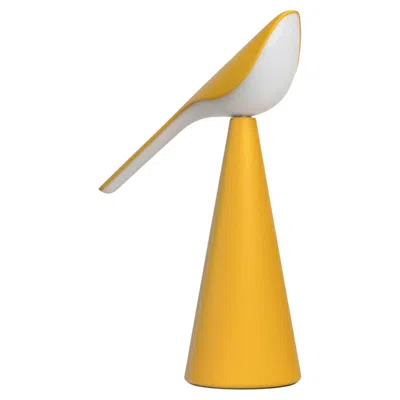 Pre-owned Established & Sons Tiki Table Lamp In Sunshine Yellow Matt Finish By Nao Tamura