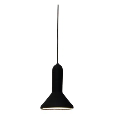 Pre-owned Established & Sons Torch Light Pendant S1 Cone Ø150 Black By  Sylvain Willenz