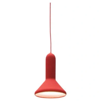 Pre-owned Established & Sons Torch Light Pendant S1 Cone Ø150 Red By  Sylvain Willenz