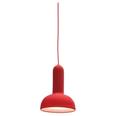 Pre-owned Established & Sons Torch Pendant S2 Round Ø150 Red By  Sylvain Willenz