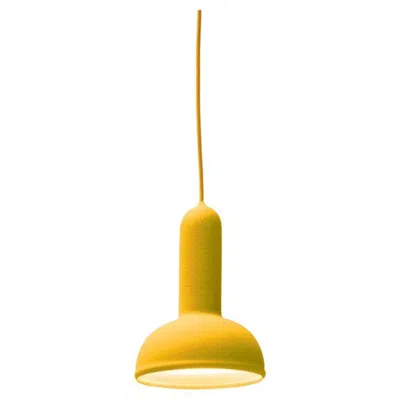 Pre-owned Established & Sons Torch Pendant S2 Round Ø150 Yellow By  Sylvain Willenz