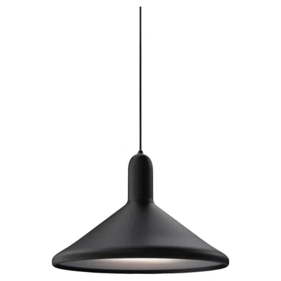Pre-owned Established & Sons Torch Pendant S3 Cone Ø300 Black By  Sylvain Willenz
