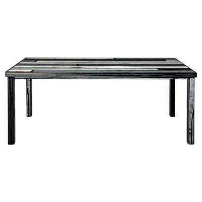 Pre-owned Established & Sons Wrongwoods Light & Dark Gray Dining Table By By