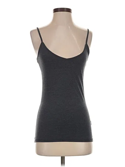 Pre-owned Established Tank Top Gray Strapless Neckline Tops
