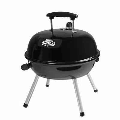 Estassay 14.5 Inch Portable Charcoal Grill, Black