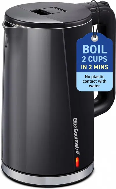 Estassay 1.7l Cool-touch 1500w Fast Boil Electric Kettle, Fully Stainless Steel Lid & Interior Bpa Free, Doub