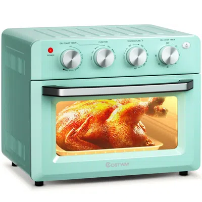 Estassay 19 Qt Dehydrate Convection Air Fryer Toaster Oven With 5 Accessories