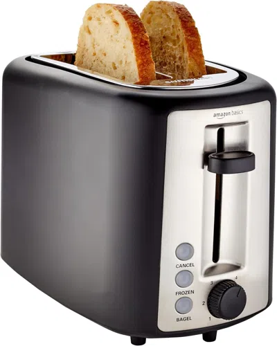Estassay 2 Slice Toaster, With 6 Browning Settings, Extra Wide Slots For Bagels And Special Breads, Removable