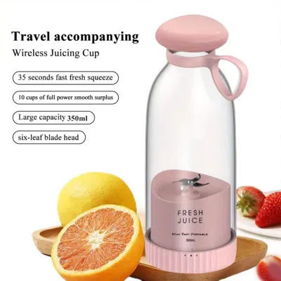 Estassay 350ml Electric Juicer Blender Mini Portable Blender Bottle Usb Rechargeable Fruit Mixers Juicers Mul