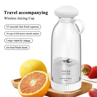 Estassay 350ml Electric Juicer Blender Mini Portable Blender Bottle Usb Rechargeable Fruit Mixers Juicers Mul